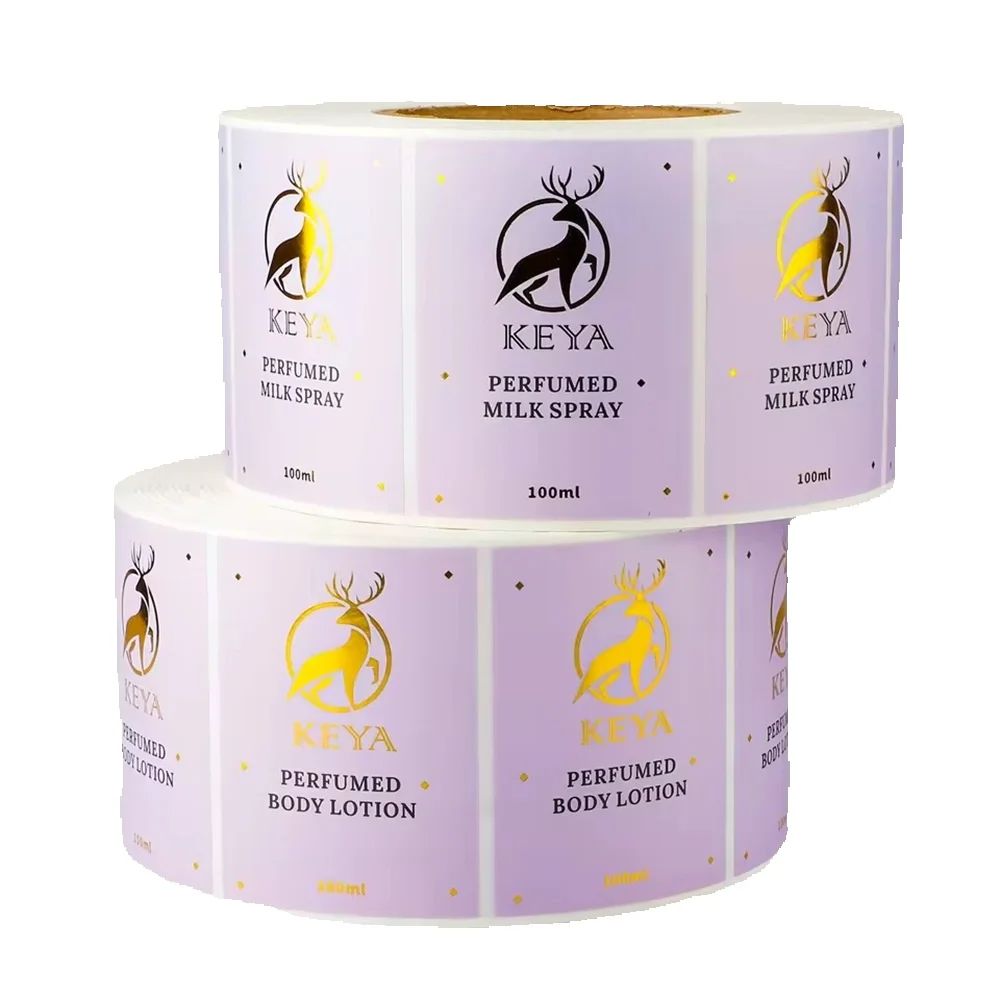 Sticker Label Roll - Niestandardowe etykiety biodegradowalne na szampony |