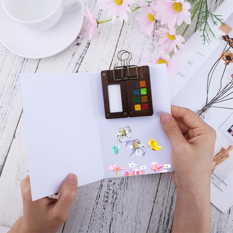 Przenośny Zestaw Akwareli Pale – Binder Clip Assorted recenzja i cena