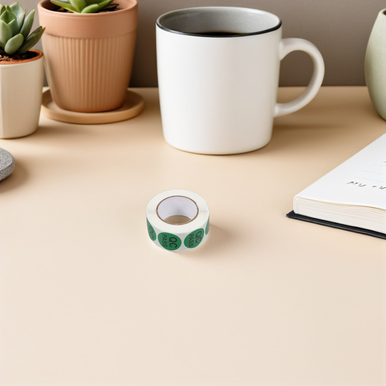 5 rolek okrągłych etykiet do k – Sticker Label Roll recenzja i cena