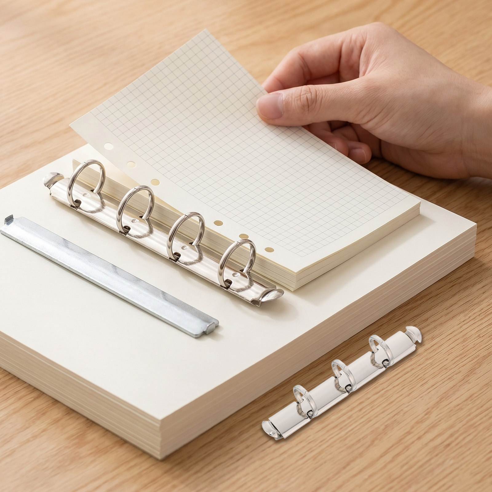 1 zestaw metalowych pierścieni – Binder Clip Assorted recenzja i cena
