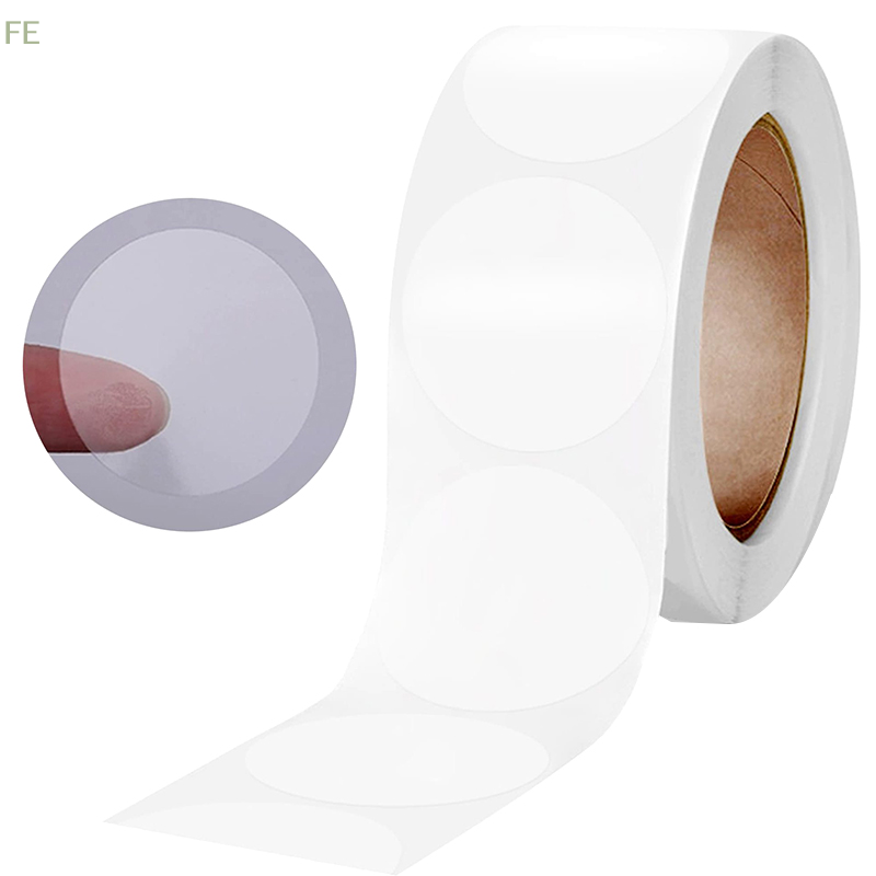 500 szt./rolka Okrągłe Przezro – Sticker Label Roll recenzja i cena